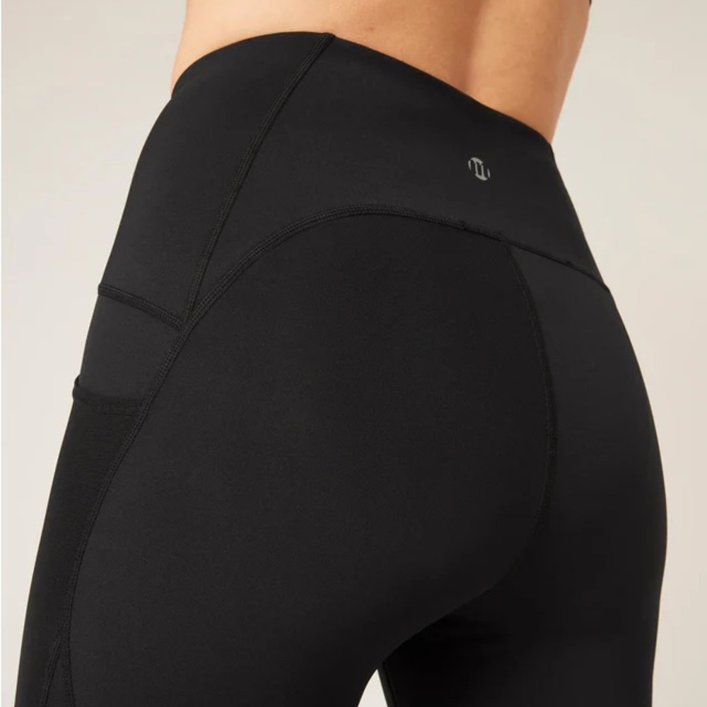 High-Rise Black Performance Leggings